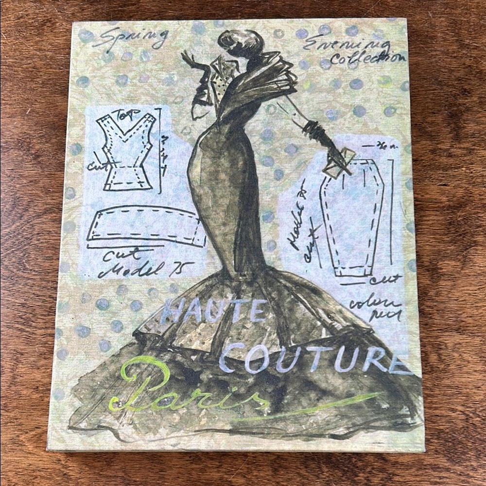 Haute Couture Fashion Sketch
